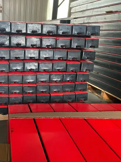 Coal Power Plant Flame Retardant Shock-Resistant Belt Conveyor Loading Point Material Impact Bar Mining Machinery Parts Xtht