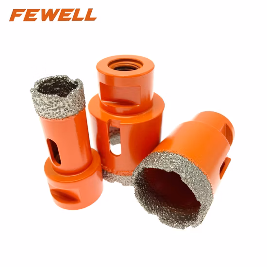 Diamond Holesaw Od6-180mm Vacuum Brazed Diamond Drilling Core Bits M14 Connection Porcelain Tile Drill Bits
