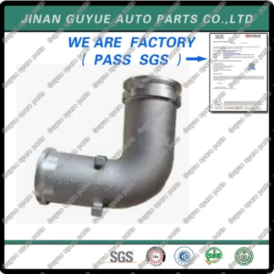 Chinese Heavy Truck Vg2600111078 Connecting Bend Pipe Sinotruk HOWO Auto Spare Parts