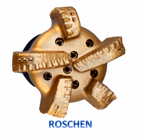 Low Price Used API 8 1/2 Inch 215.9mm 5 Blades Steel Body Diamond PDC Core Bit Oil Rig Drill Bit for Sale