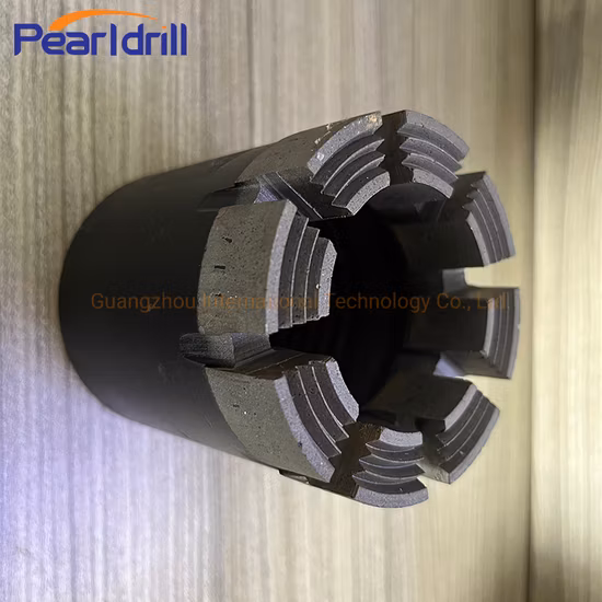 Bq Nq Hq Pq Rh2 Rh4 Rh6 Rh8 Rh10 Rh12 Rh14 Impregnated Diamond Bit Core Drill Bits for Soft/Medium/Hard Rock